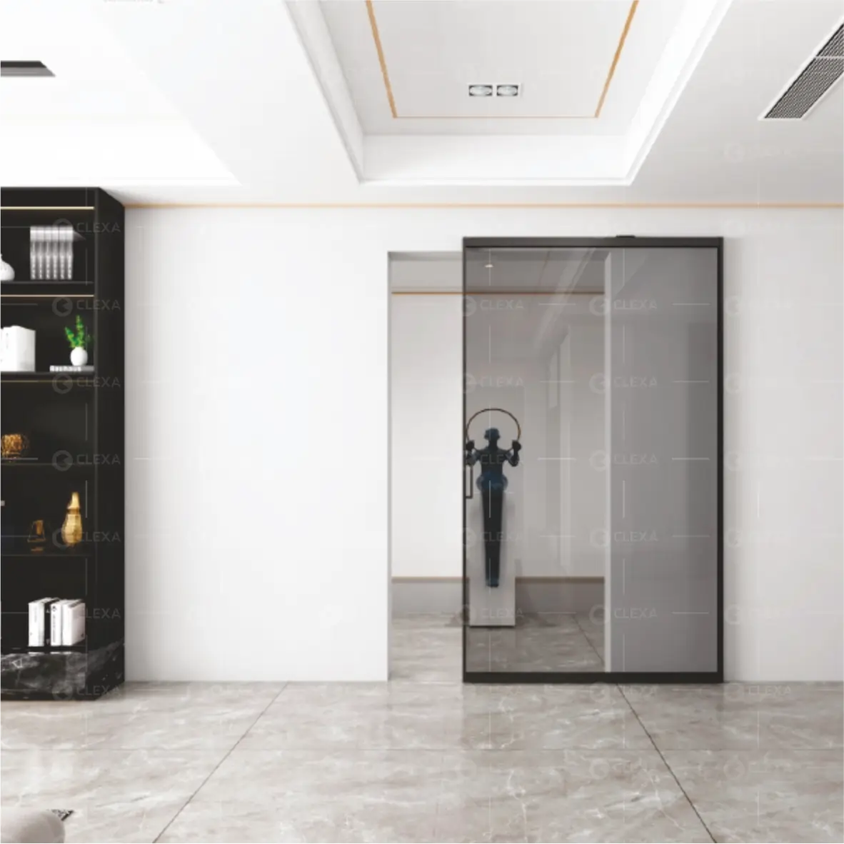 Invisible Sliding Door